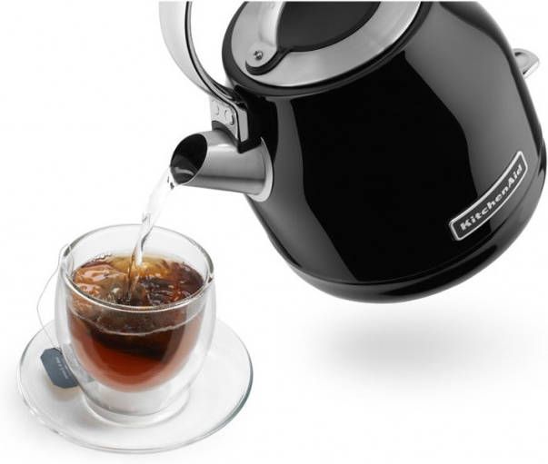 KitchenAid Artisan waterkoker 1, 25 liter 5KEK1222EOB Onyx Zwart