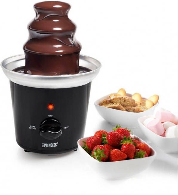 Princess Chocoladefontein 32 W zwart 292994