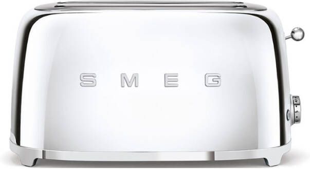 Smeg TSF02SSEU 50&apos;s style broodrooster 2X4 geschikt voor vier...