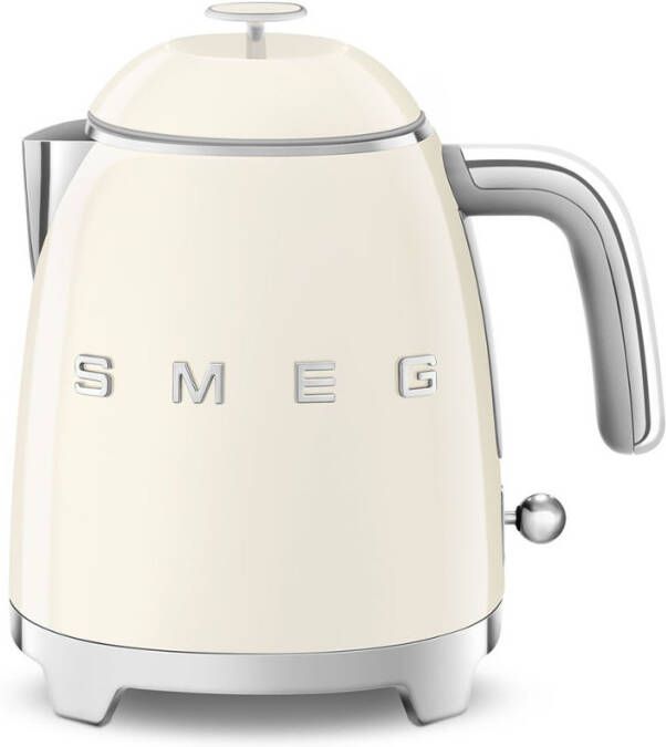 Smeg Waterkoker Mini 1400 W Creme 800 Ml 3 Kops Klf05creu