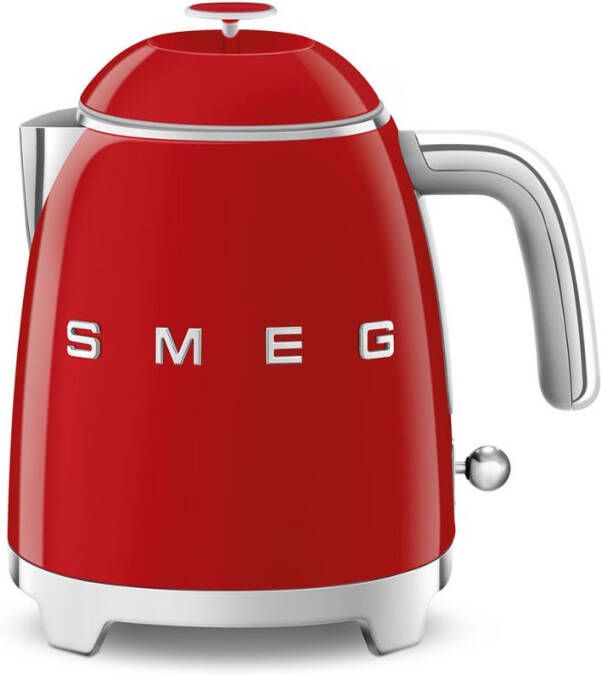 Smeg Waterkoker Mini 1400 W Rood 800 Ml 3 Kops Klf05rdeu