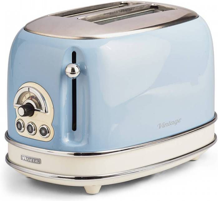 Ariete Broodrooster Vintage Retro(2 Sleuven) Blauw