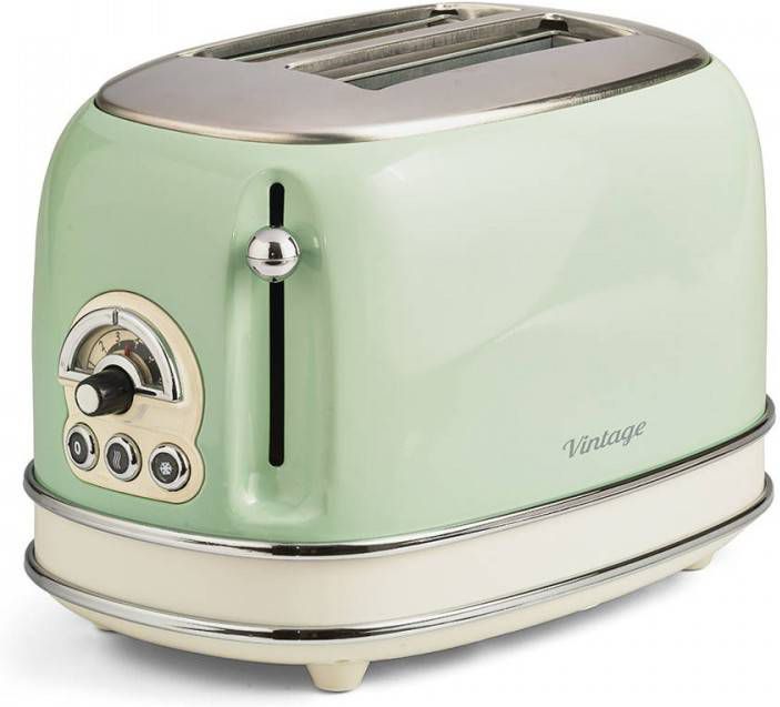 Ariete Broodrooster Vintage Retro(2 Sleuven) Groen