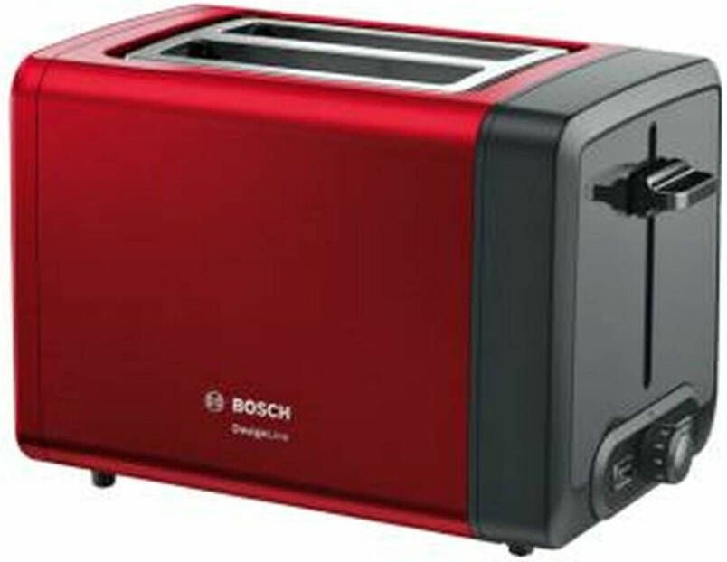 Bosch Broodrooster Tat4p424 970w Zwart/ziverachtig
