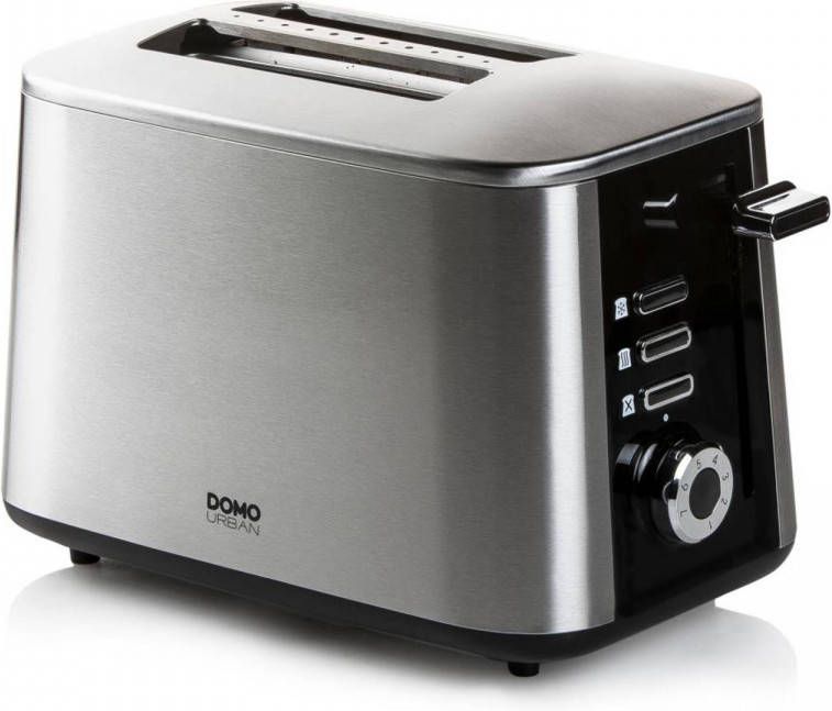DOMO Do972t Broodrooster 2 Sleuven Fast toaster Technologie Rvs