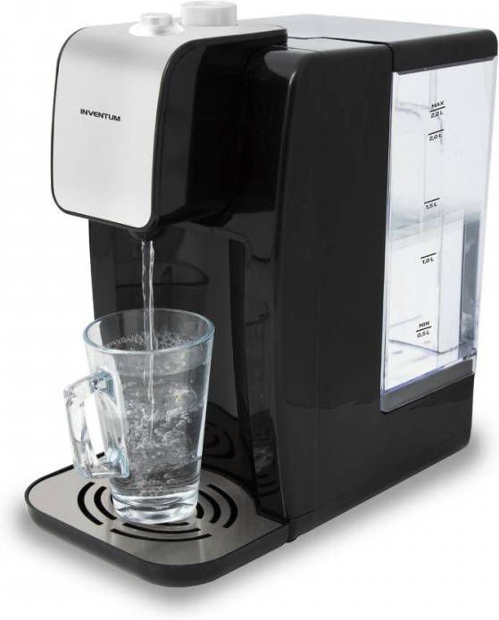 Inventum HWD722 Broodroosters en waterkokers Zwart