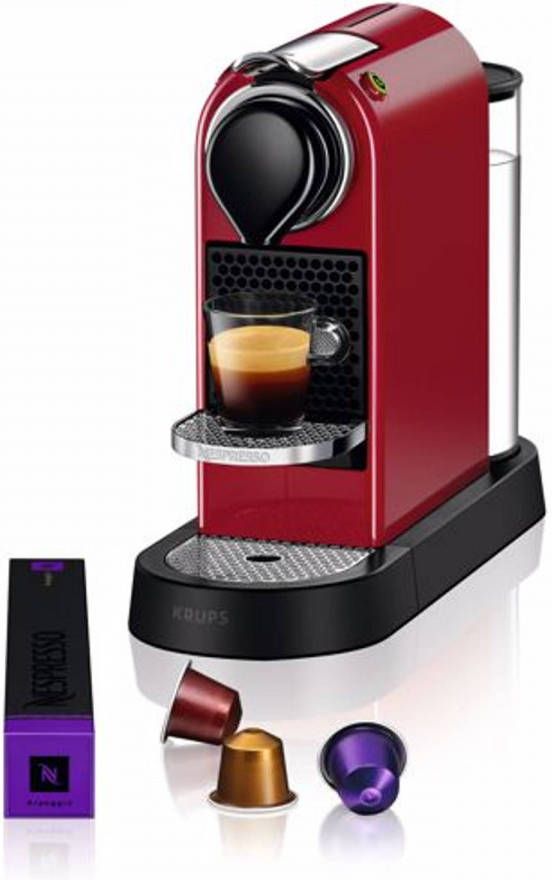 Krups Nespresso Koffieapparaat Citiz Xn7415(Rood )