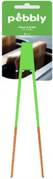 Pebbly Broodrooster Tang, 24 Cm, Sage Groen