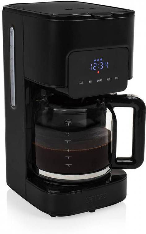 Princess Deluxe Koffiezetapparaat Black Steel 900 W 1, 5 L zwart