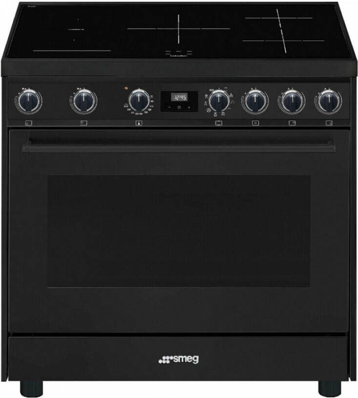 Smeg C91IEA9 Inductie fornuis Antraciet