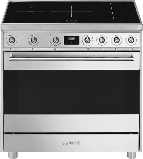 Smeg C9IMX9 1 Inductie fornuis Rvs