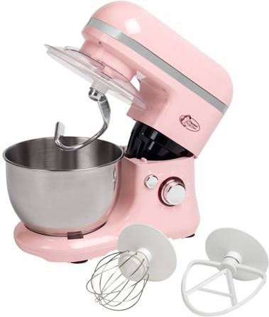 Bestron Staande mixer 1000 W 500 g roze AKM900SDP