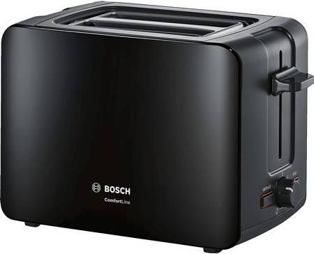 Bosch TAT6A113 ComfortLine Compacte Broodrooster Zwart