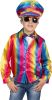 Feestbazaar Retro Disco Shirt Rainbow Kind online kopen