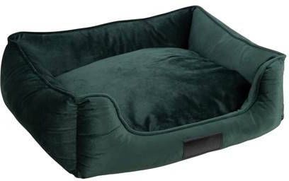 District 70 DISTRICT70 Huisdierenmand VELURO S groen