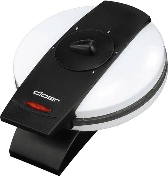 Cloer Oublie Of Ijshoorntjesijzer 261 Voor Wafels Met Diameter 15cm Wit