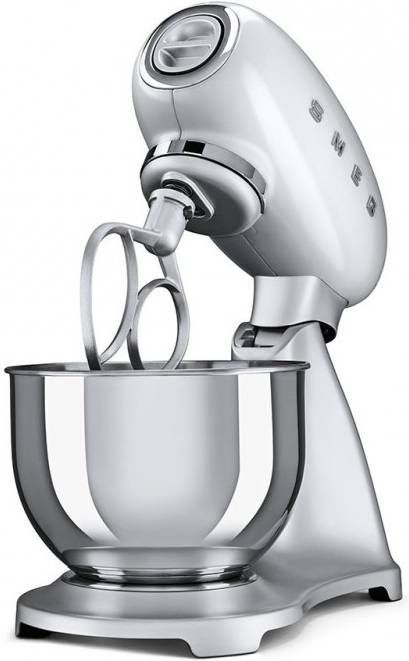 SMEG SMF01SVEU Retro Keukenmachine 4,8 Ltr. Polarzilver