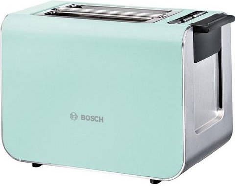 BOSCH Toaster Styline TAT8612 mint turquoise black grey