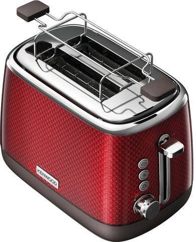 Kenwood TCM811RD Broodrooster Mesmerine 980w 2 sneden ontdooifunctie Rood