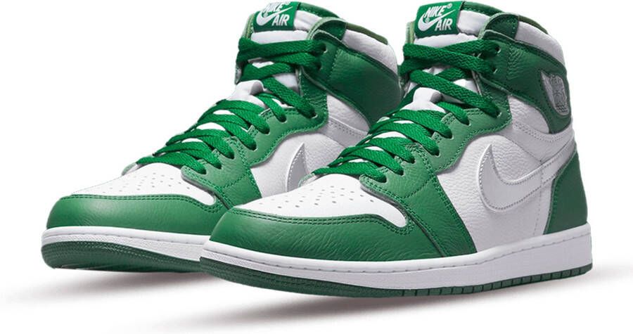 Jordan Air 1 Retro High en Gorge Green , Groen, Heren