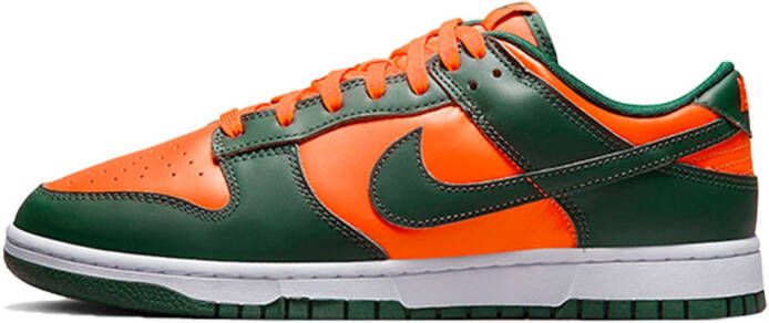 Nike Dunk Limited Edition ike Dunk Low Retro Miami Hurricanes Nike, Rood, Heren