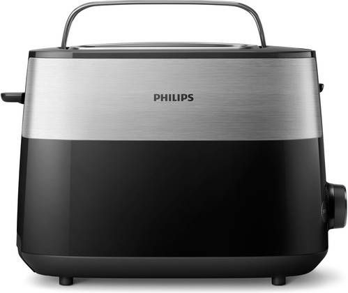 Philips Daily Collection Broodrooster met compact design en 8 standen