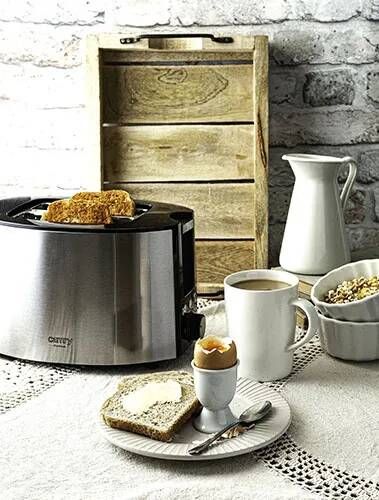 Camry Top Choice Broodrooster Voor 2 Sneetjes Ontdooi En Opwarm Functie