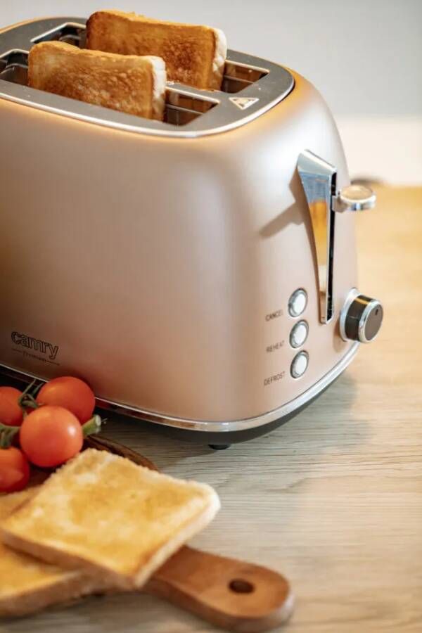 Camry Cr 3217 Broodrooster Voor 2 Sneetjes Ontdooi En Opwarm Functie