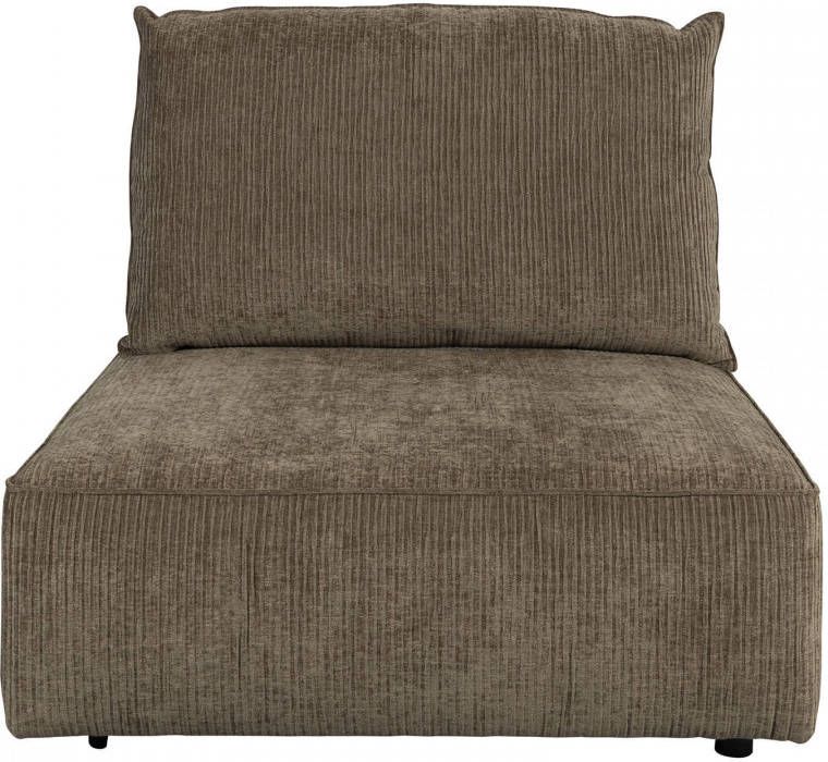 Zuiver Hunter modulair bankelement(1, 5 zits met rug )