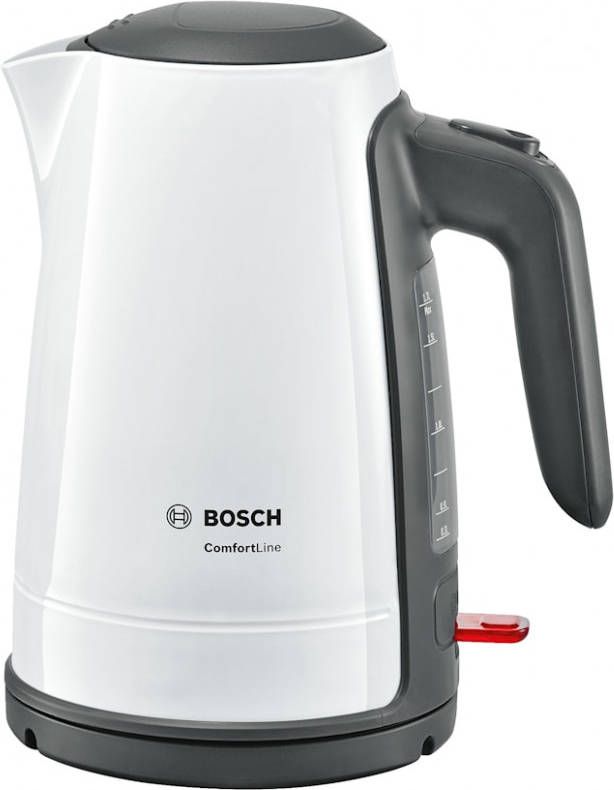 Bosch snoerloze waterkoker ComfortLine Wit/Donkergrijs